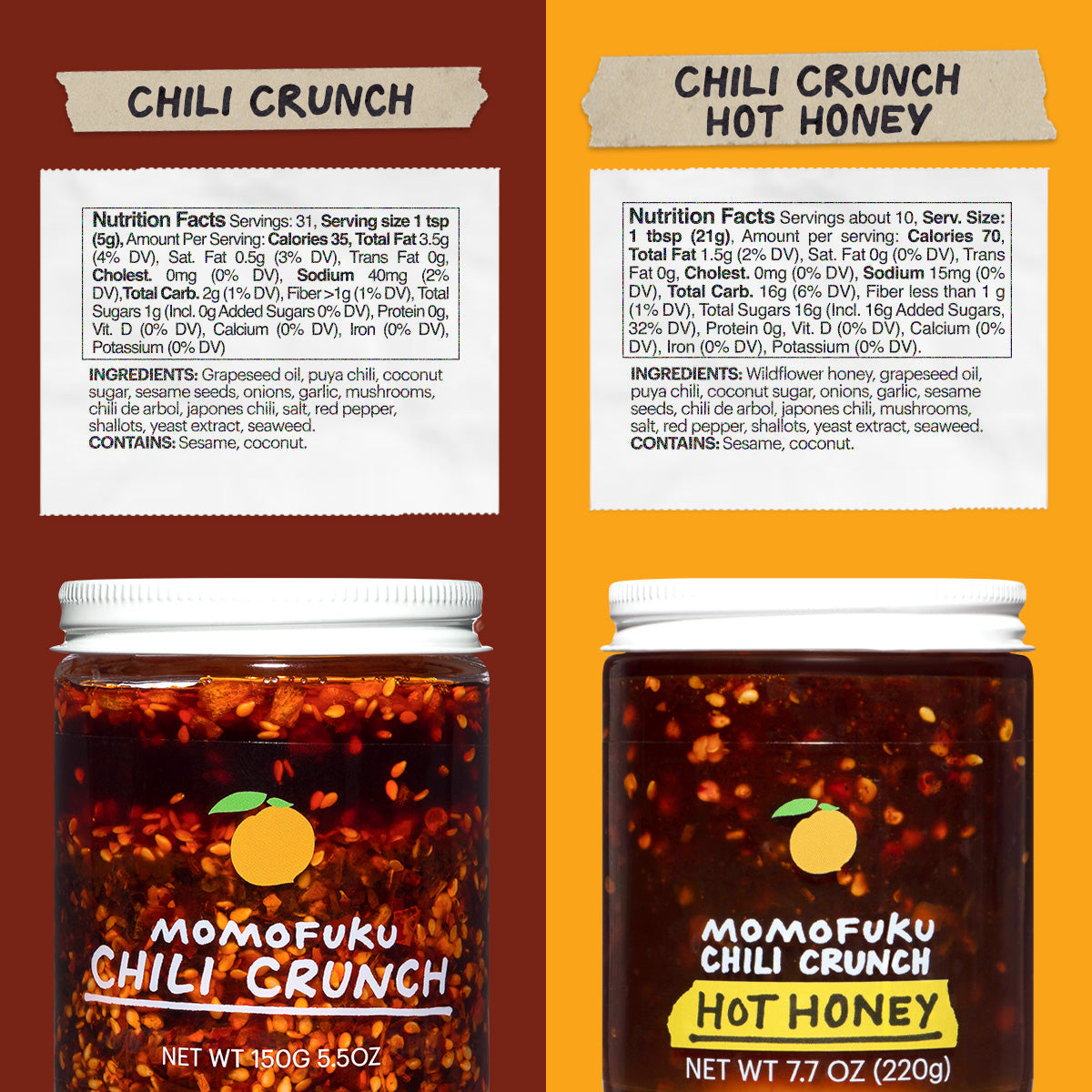 Chili Crunch + Hot Honey Duo - Gift Ready