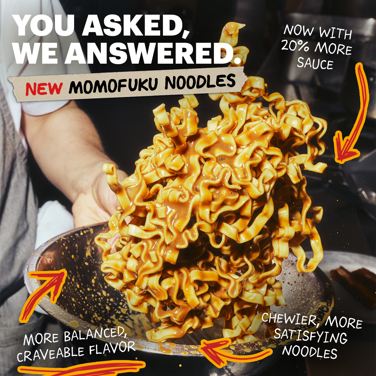 Spicy Soy Noodles | 4 Packs - Soft Pick