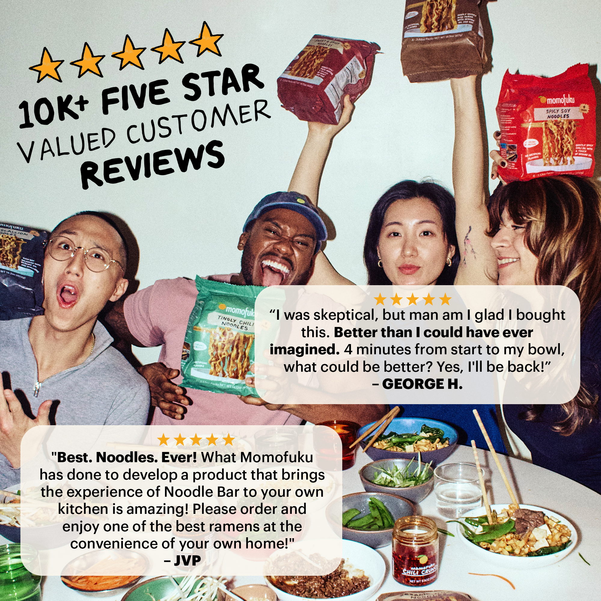 Sweet & Spicy Noodles | 4 Packs - Easy Choice