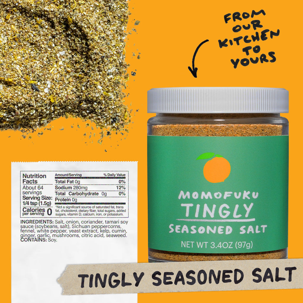 Tingly Seasoned Salt - Simple Use