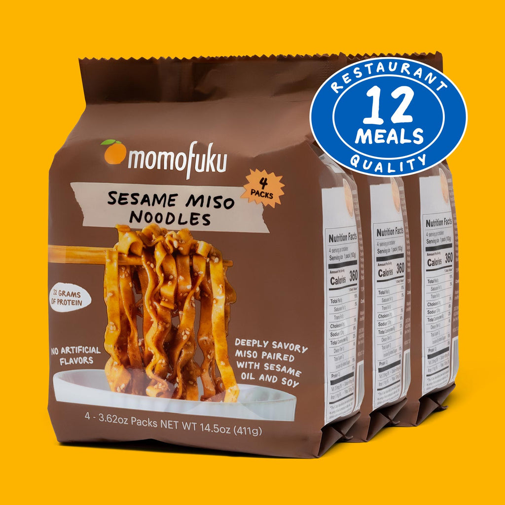 Sesame Miso Noodles | 12 Packs - Modern Ready