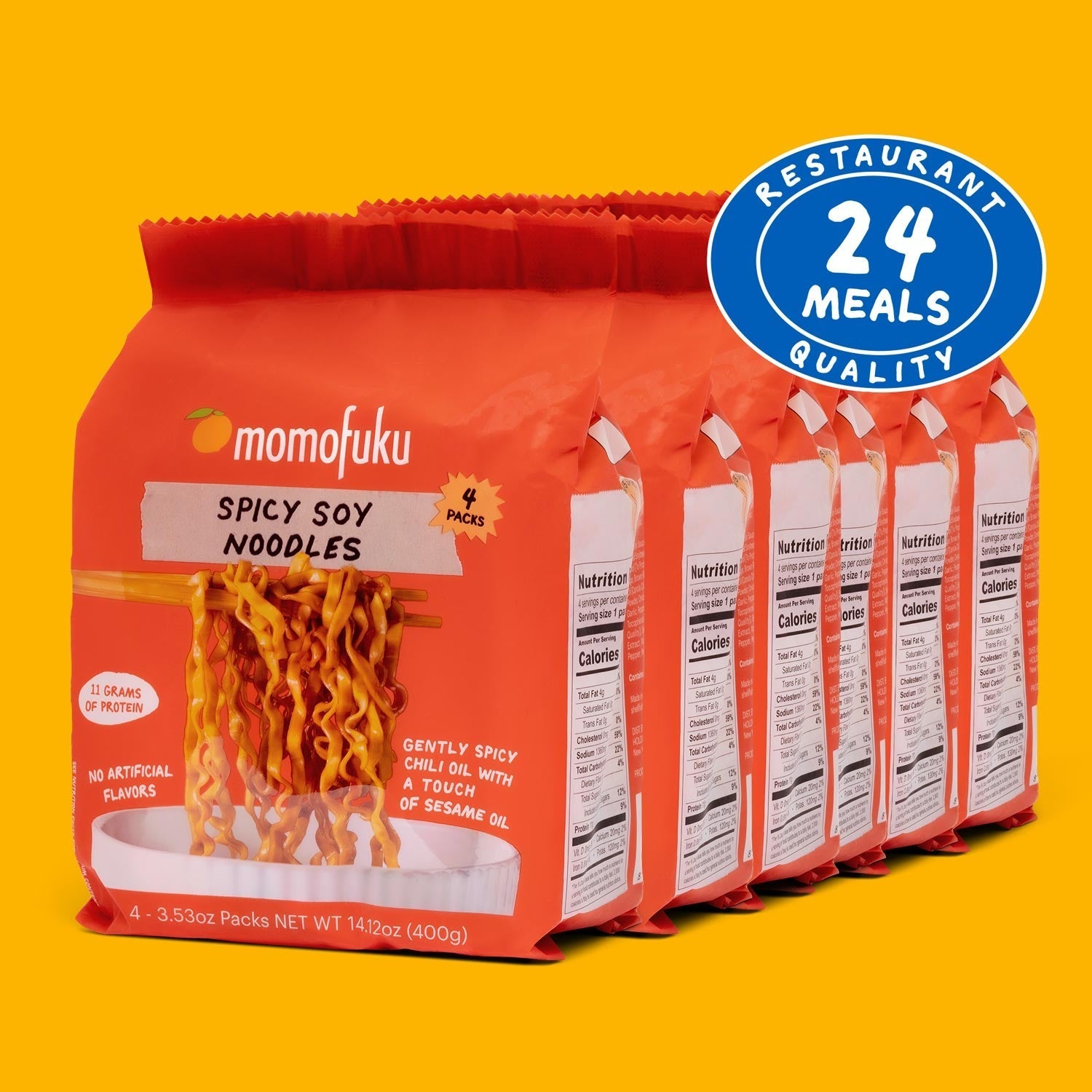 Spicy Soy Noodles | 24 Packs - Fresh Style