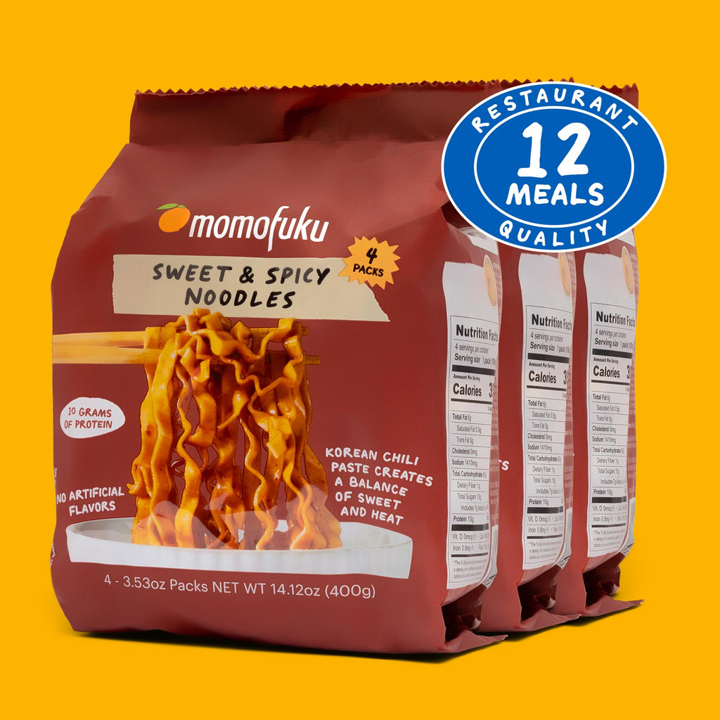 Sweet & Spicy Noodles | 12 Packs - Soft Pick