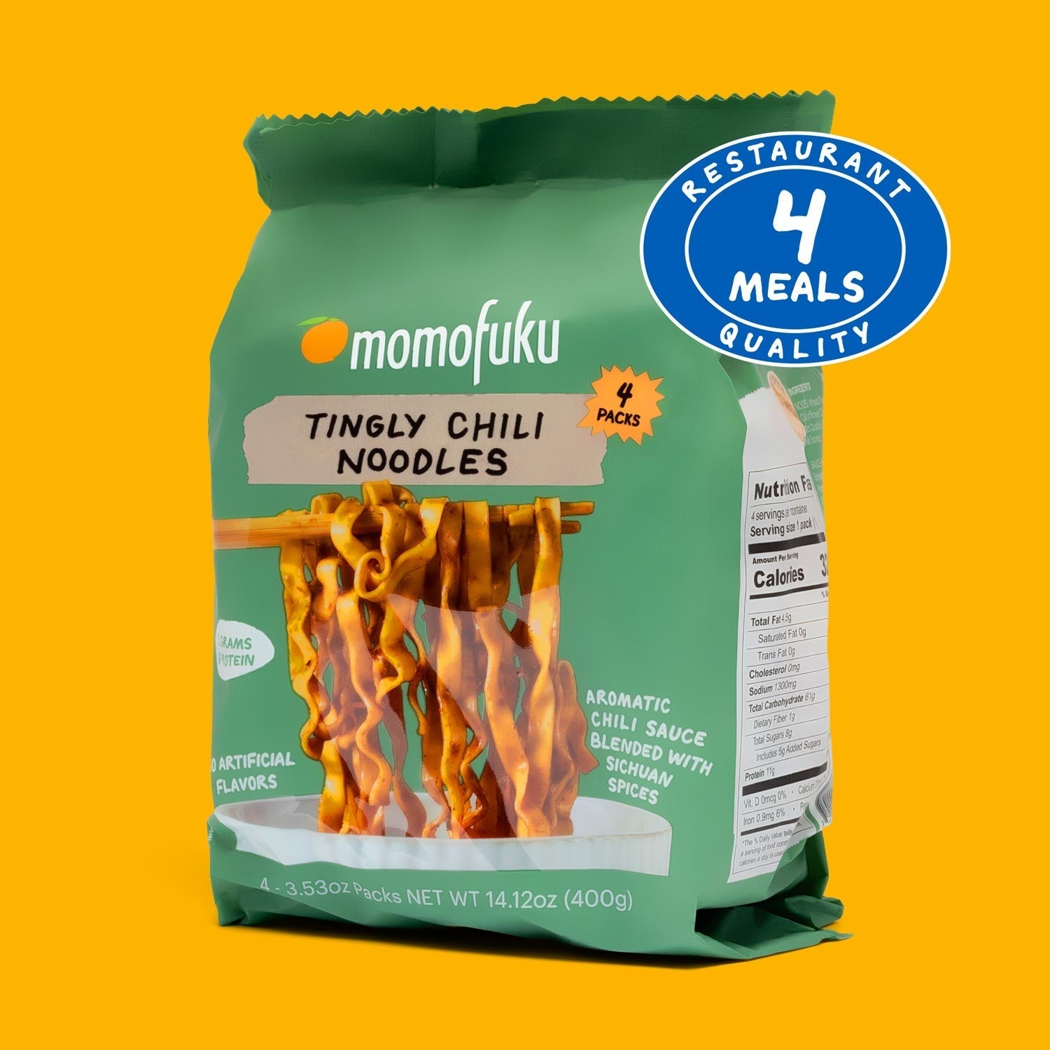 Tingly Chili Noodles | 4 Packs - Easy Choice
