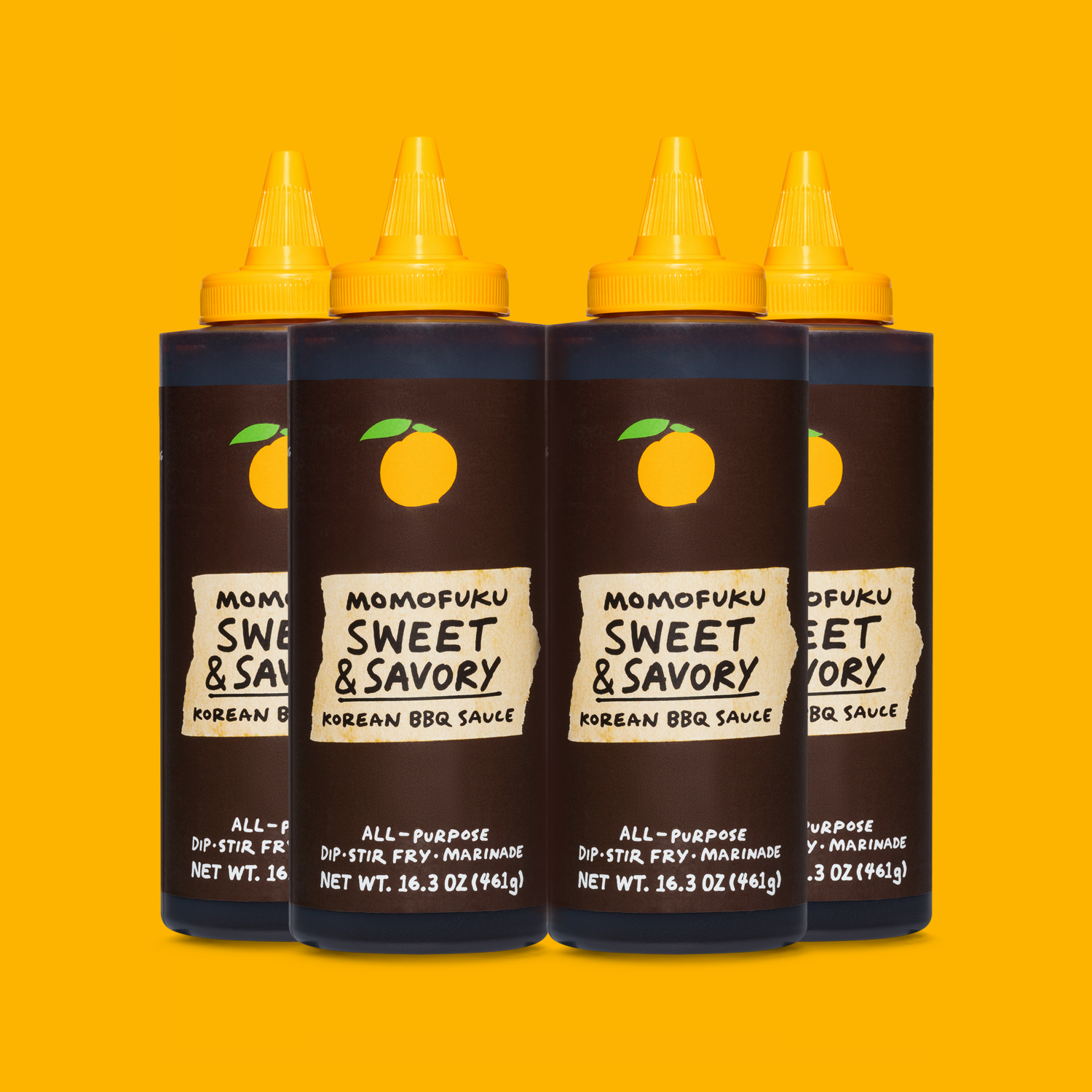 Sweet & Savory Korean BBQ Sauce 4-Pack - Clean Style