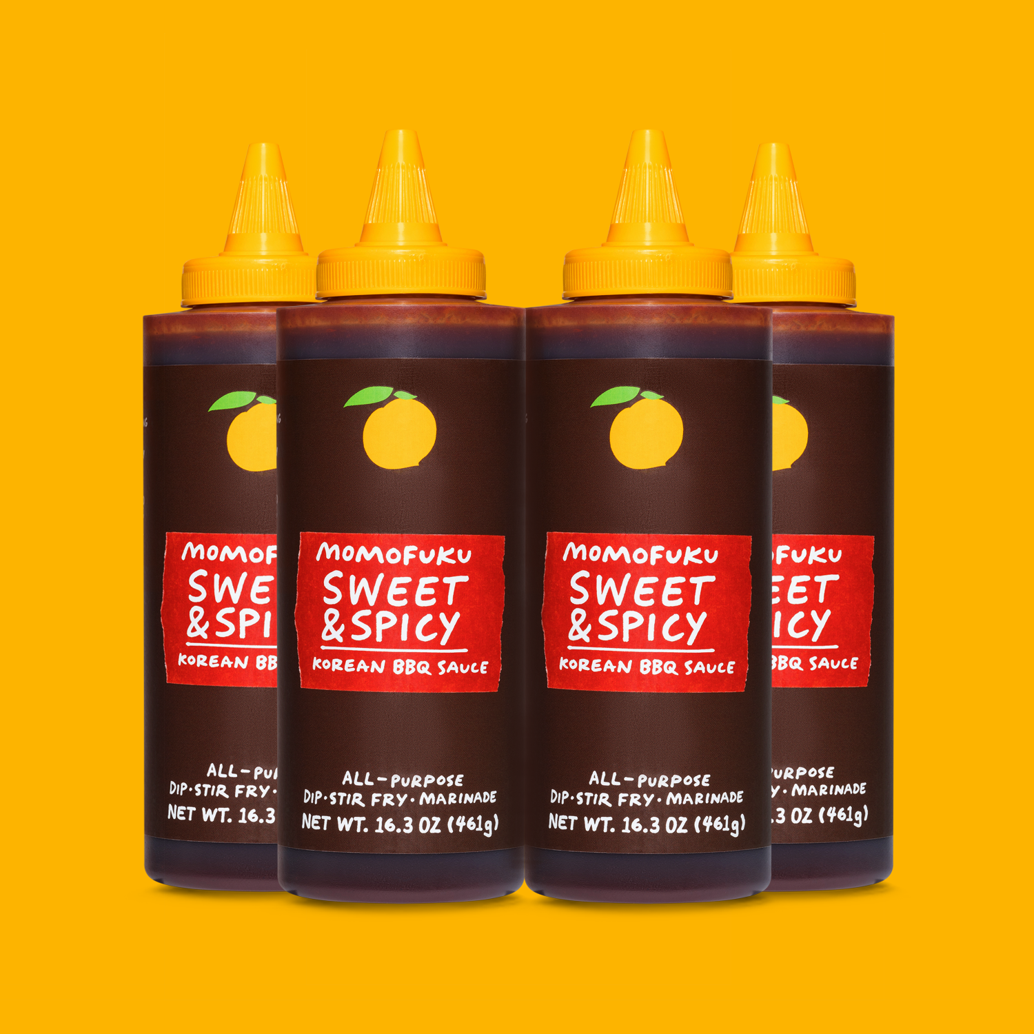 Sweet & Spicy Korean BBQ Sauce 4-Pack - Premium Choice